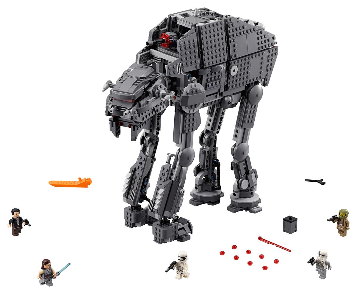 Compatible - Star Wars - 75189 - First Order Heavy Assault Walker - 1376 Pieces