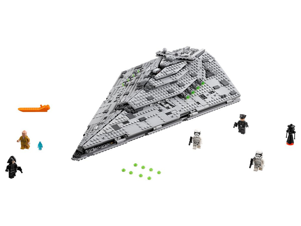 Compatible - Star Wars - 75190 - First Order Star Destroyer - 1416 Pieces