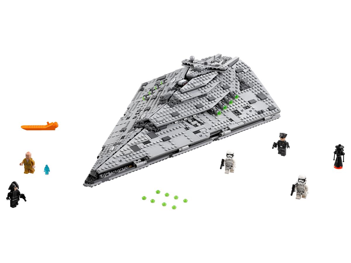Compatible - Star Wars - 75190 - First Order Star Destroyer - 1416 Pieces