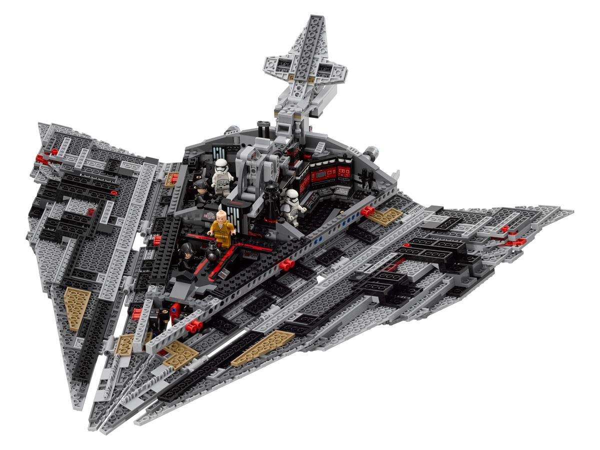 Compatible - Star Wars - 75190 - First Order Star Destroyer - 1416 Pieces
