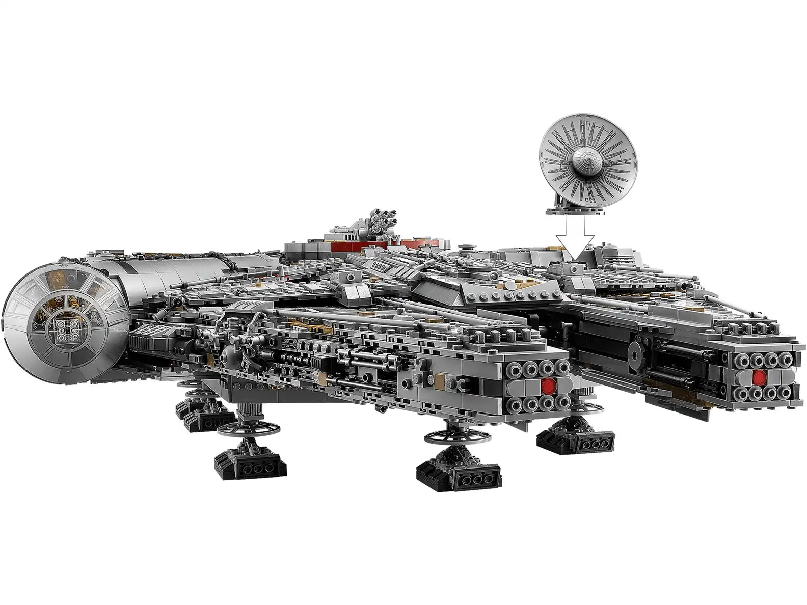 Compatible - Star Wars - 75192 - Millennium Falcon - Ultimate Collectors Edition - 7541 Pieces