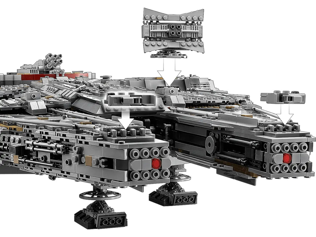 Compatible - Star Wars - 75192 - Millennium Falcon - Ultimate Collectors Edition - 7541 Pieces