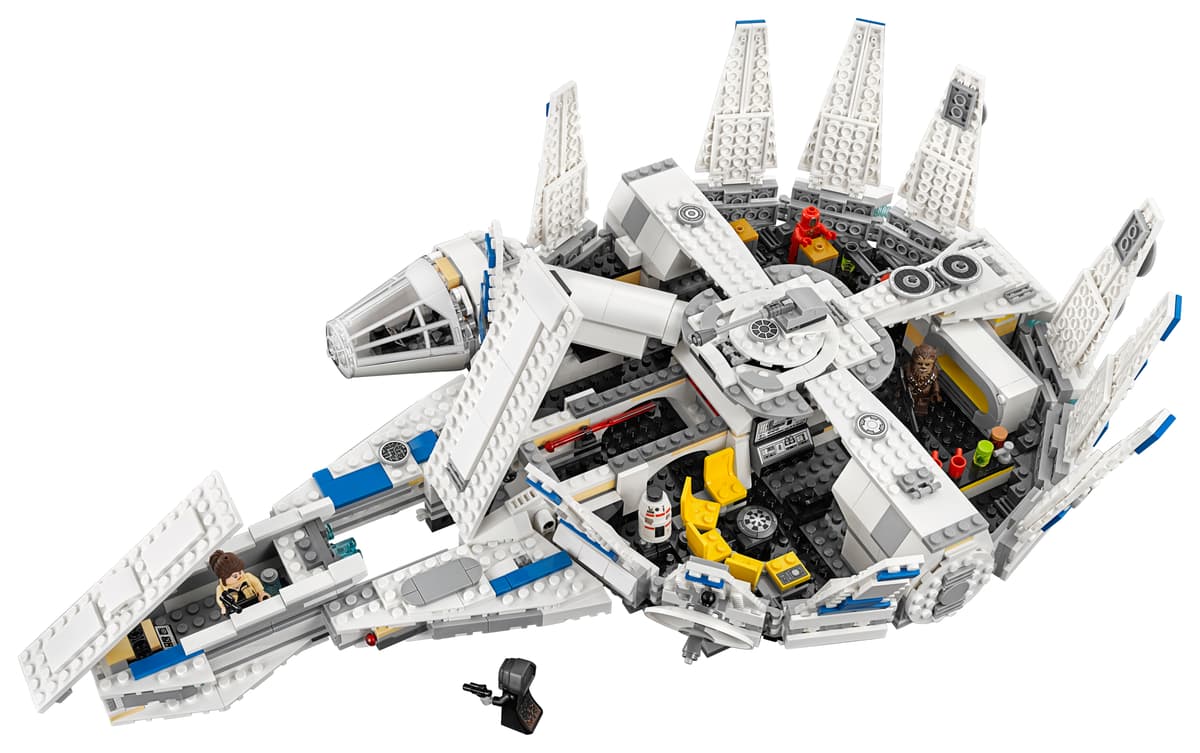 Compatible - Star Wars - 75212 - Kessel Run Millennium Falcon - 1414 Pieces