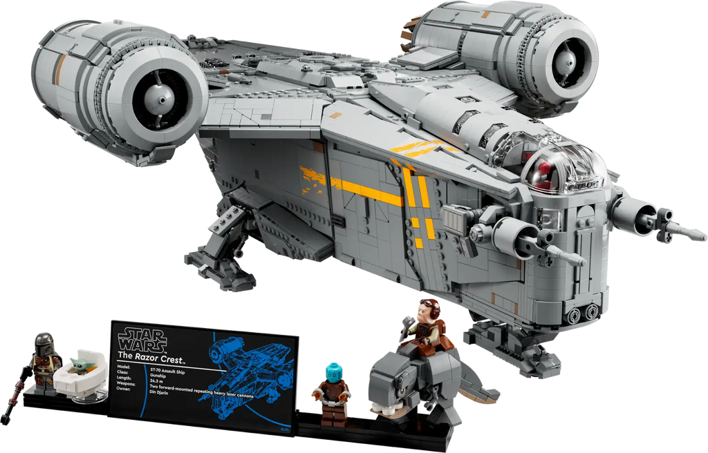 Compatible - Star Wars - 75331 - The Razor Crest - 6187 Pieces