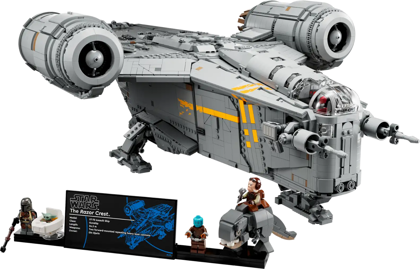 Compatible Star Wars The Razor Crest UCS Blocks Set