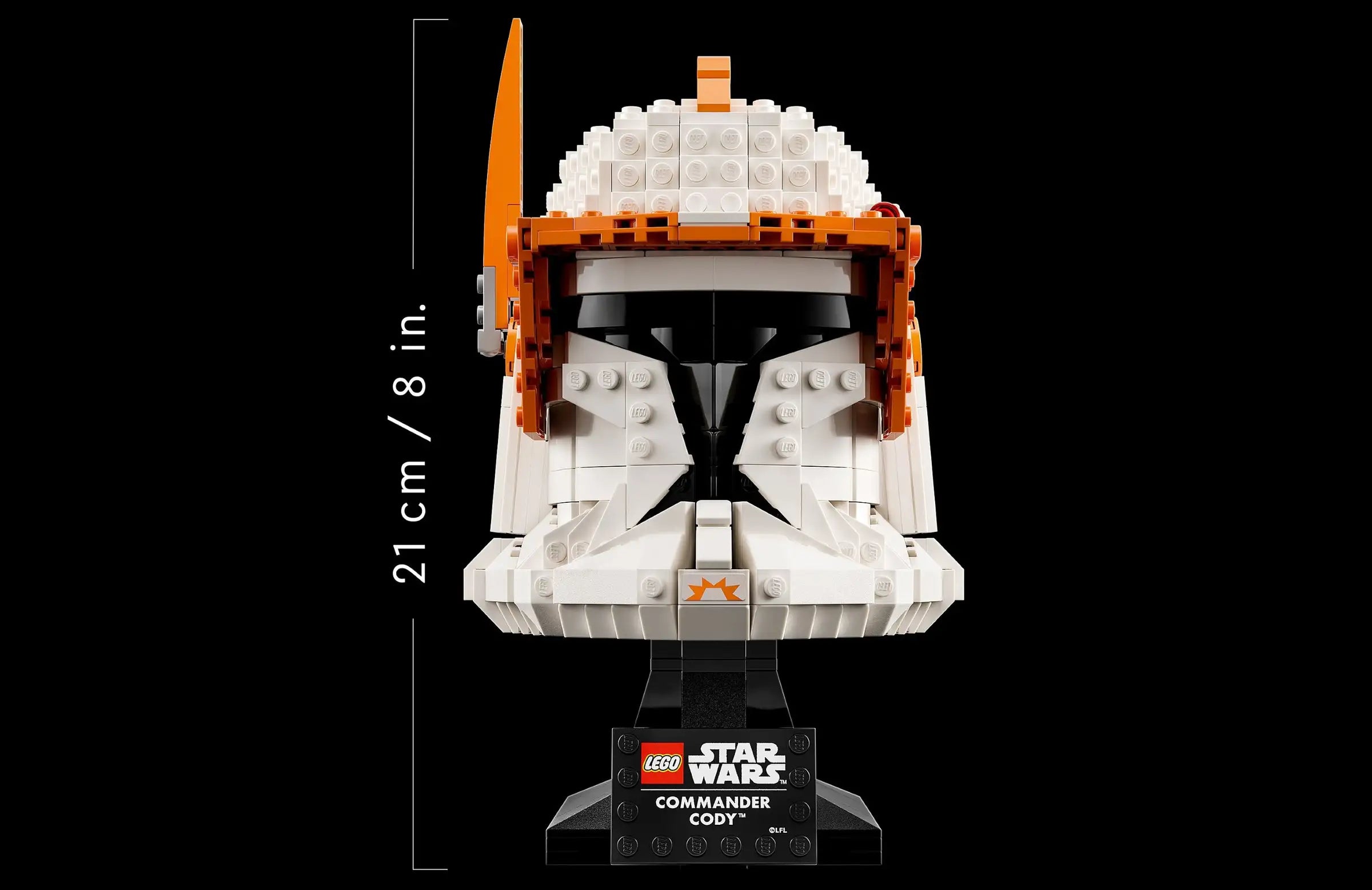 Compatible - Star Wars - 75350 - Clone Commander Cody Helmet - 766 pieces