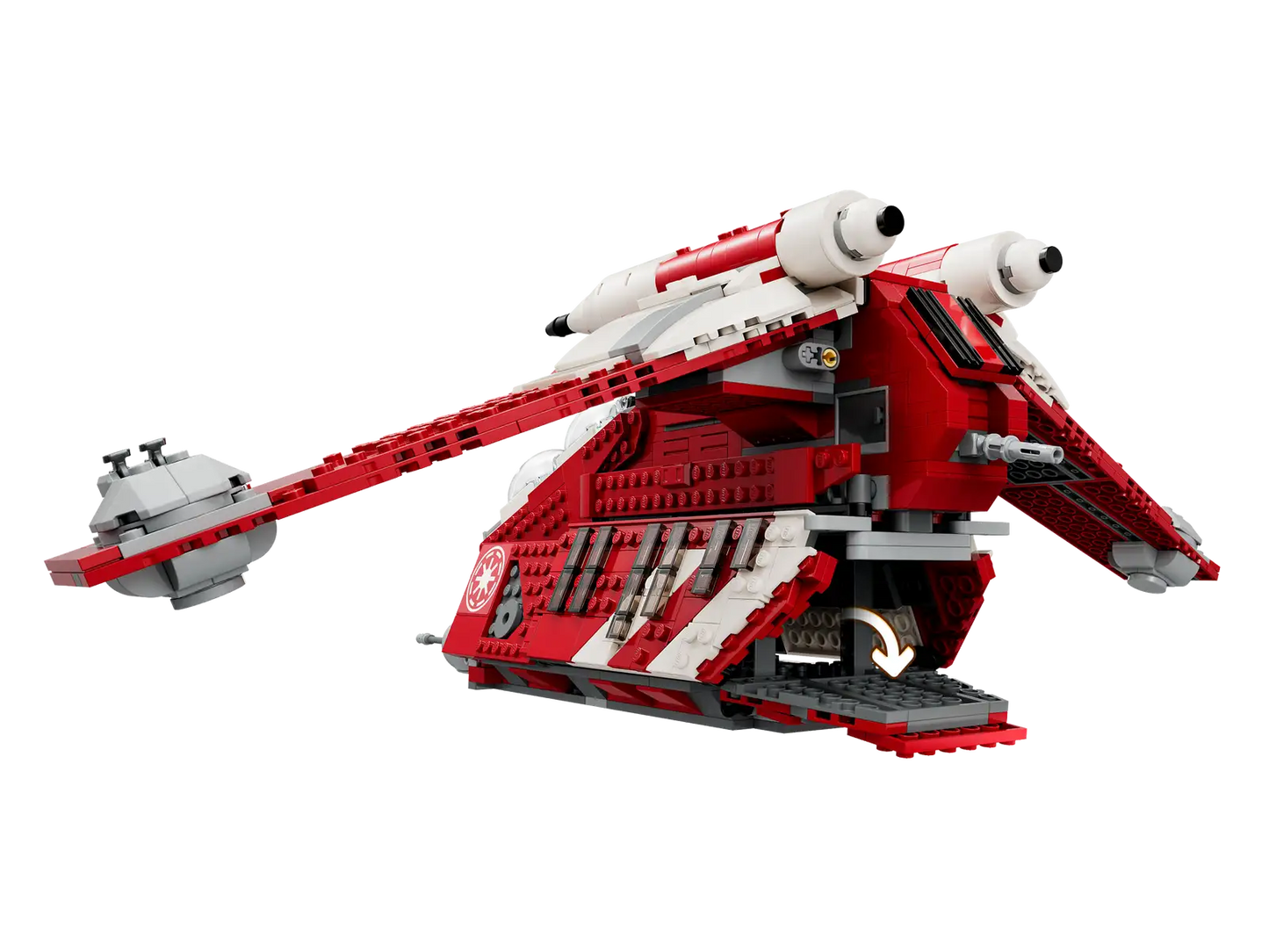 Compatible - 75354 - Coruscant Guard Gunship - 1083 Pieces