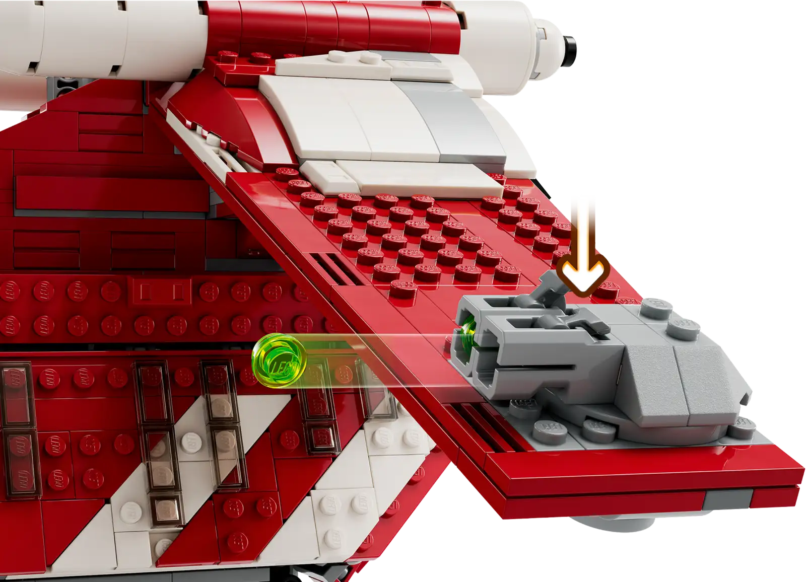 Compatible - Star Wars - 75354 - Coruscant Guard Gunship - 1083 Pieces