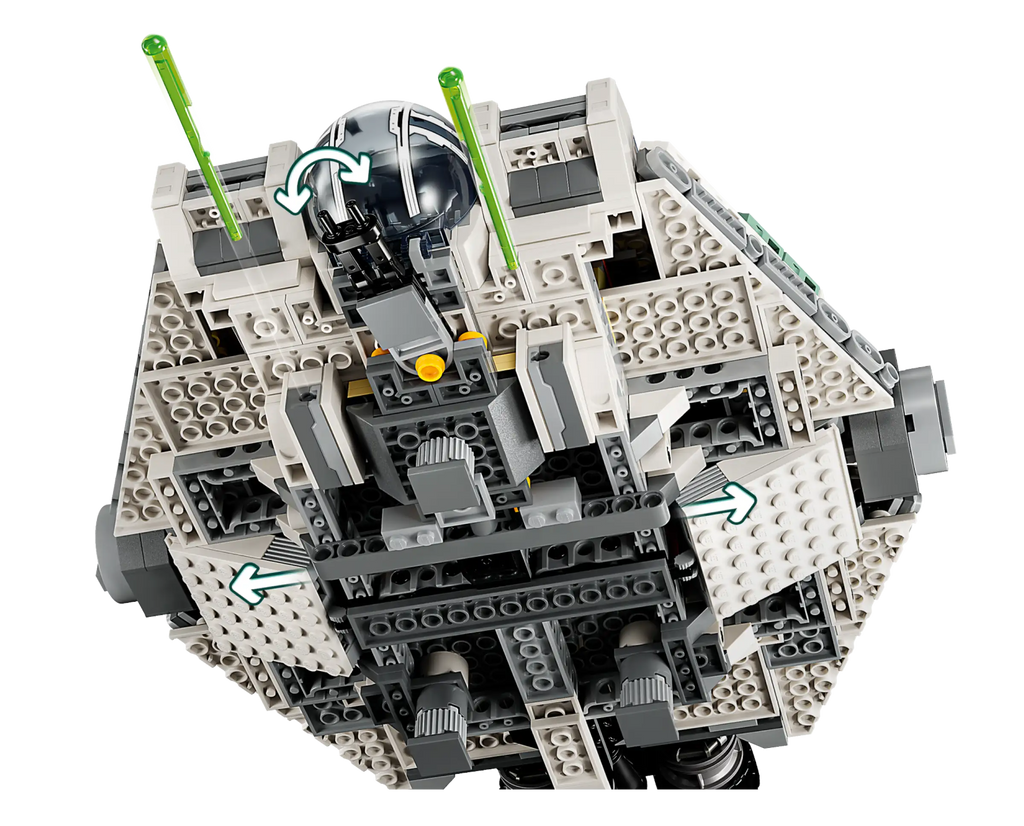 Compatible - Star Wars - 75357 - Ghost And Phantom - 1394 Pieces
