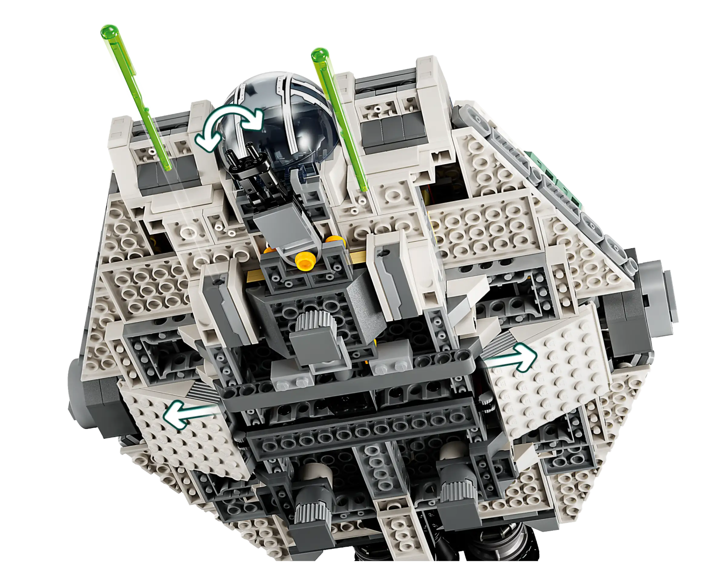 Compatible - Star Wars - 75357 - Ghost And Phantom - 1394 Pieces
