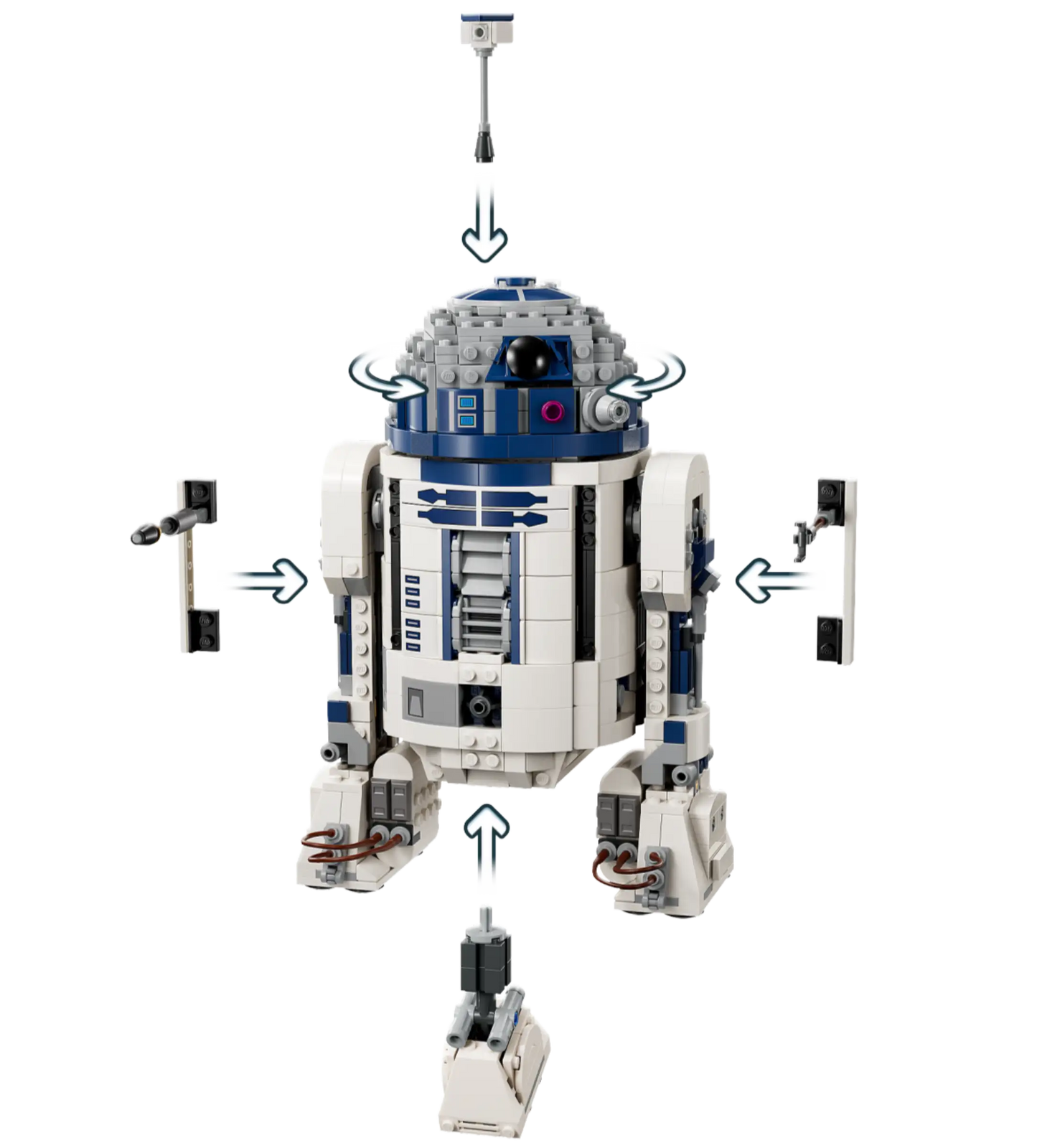 Compatible - 75379 - R2D2 - 1050 Pieces