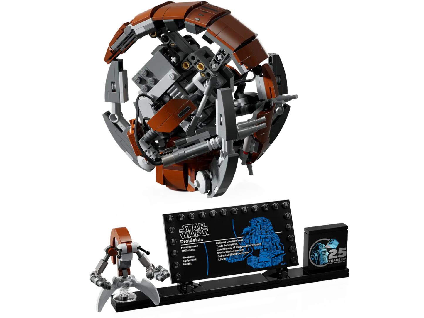 Compatible - 75381 - Star Wars - Droideka - 583 Pieces