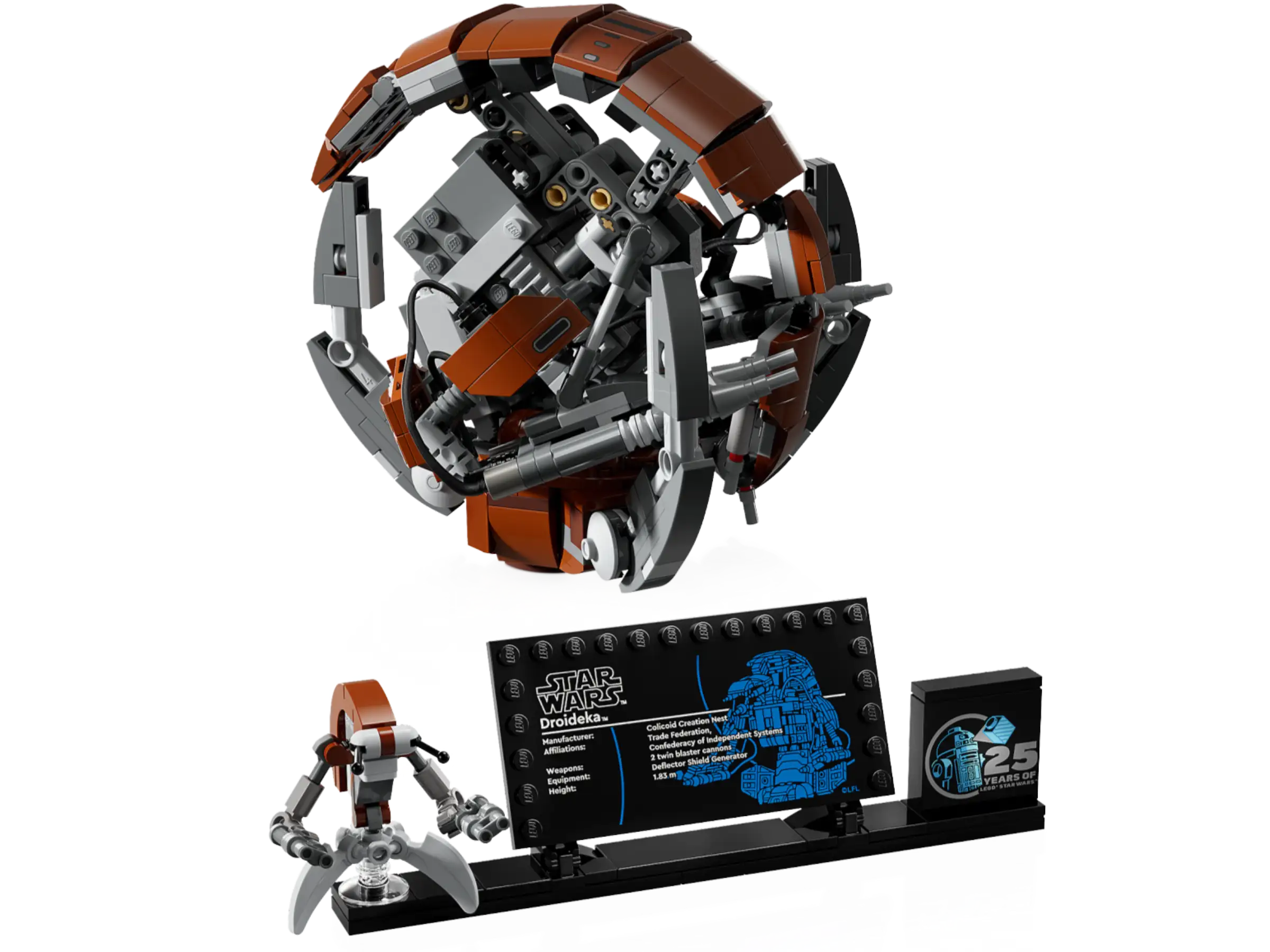 Compatible - Star Wars - 75381 - Droideka - 583 Pieces