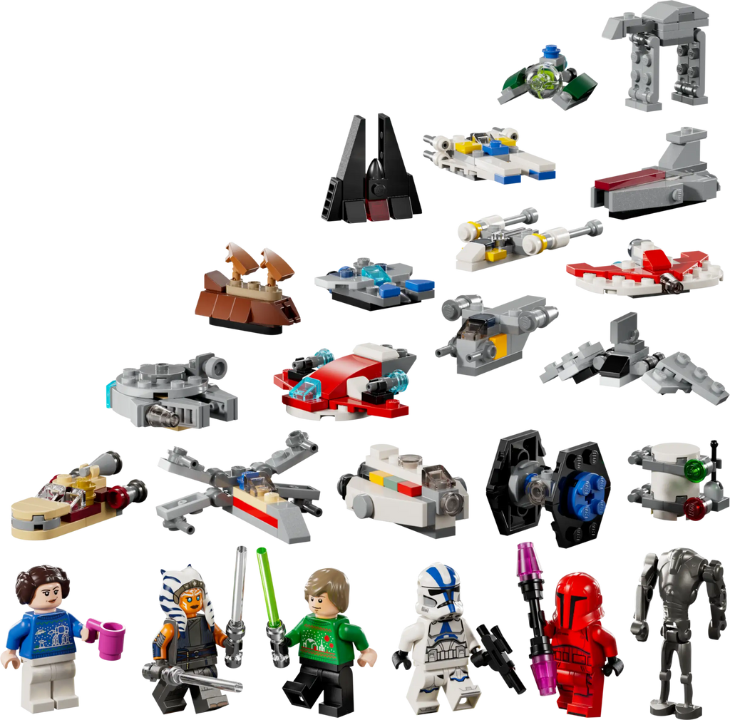 Compatible - Star Wars - 75395 - Advent Calendar 2024 - 368 Pieces