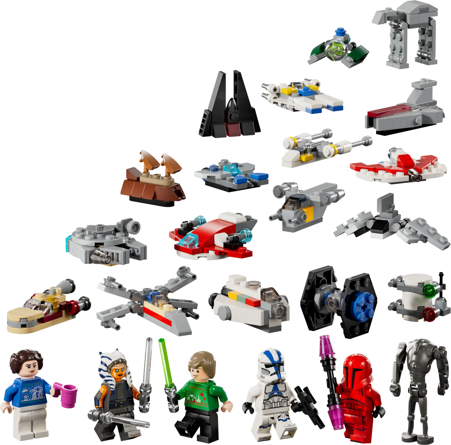 Compatible - 75395 - Star Wars - Advent Calender 2024 - 368 Pieces