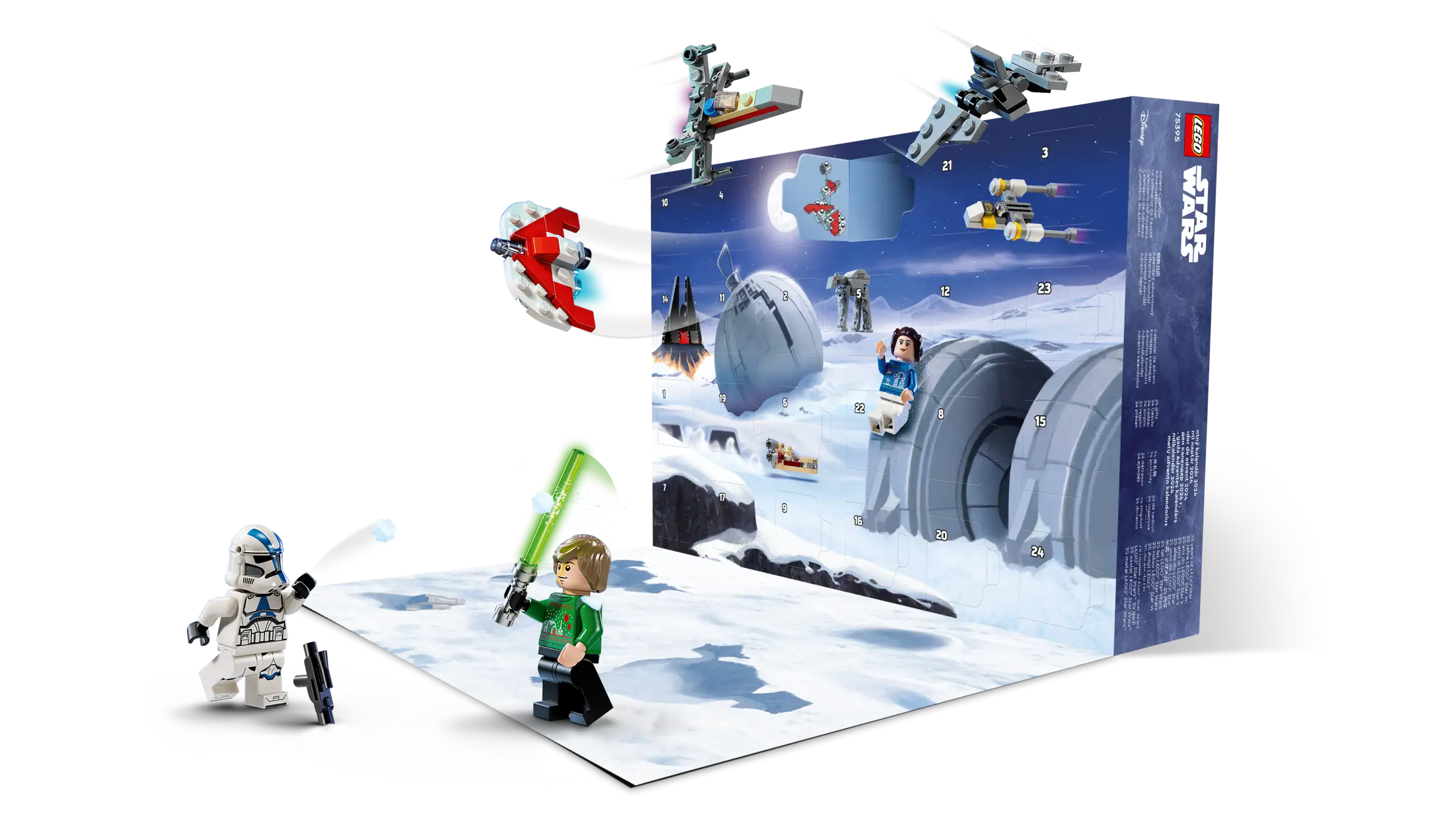 Compatible - Star Wars - 75395 - Advent Calendar 2024 - 368 Pieces