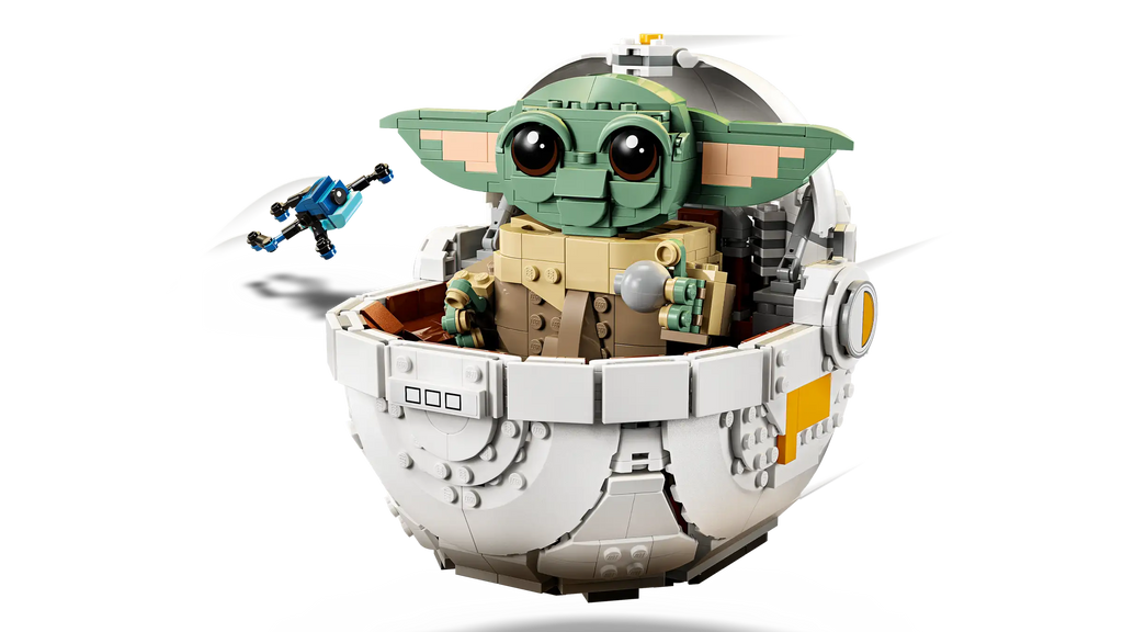 Compatible - Star Wars - 75403 - Grogu With Hover Pram - 1048 Pieces