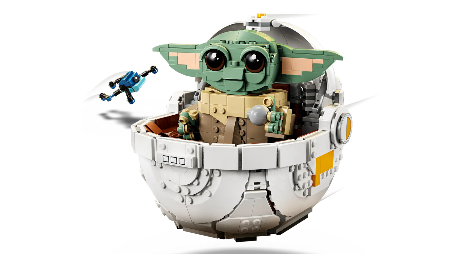 Compatible - 75403 - Grogu With Hover Pram - 1048 Pieces