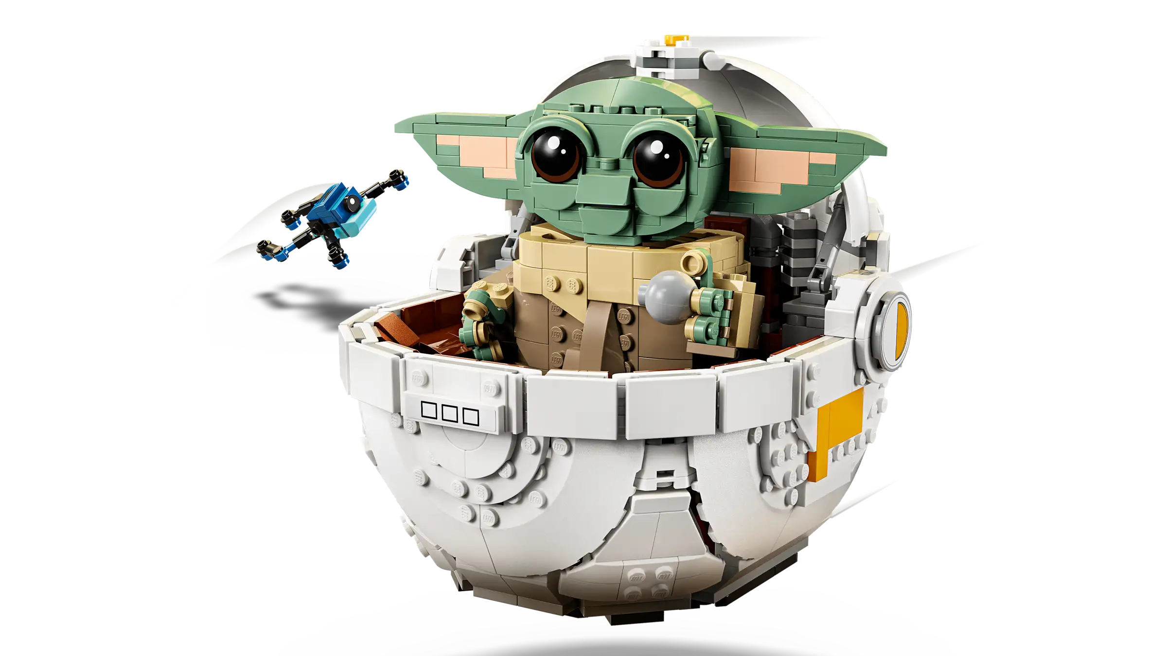 Compatible - Star Wars - 75403 - Grogu With Hover Pram - 1048 Pieces
