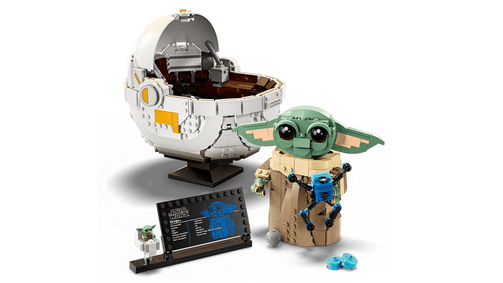 Compatible - Star Wars - 75403 - Grogu With Hover Pram - 1048 Pieces