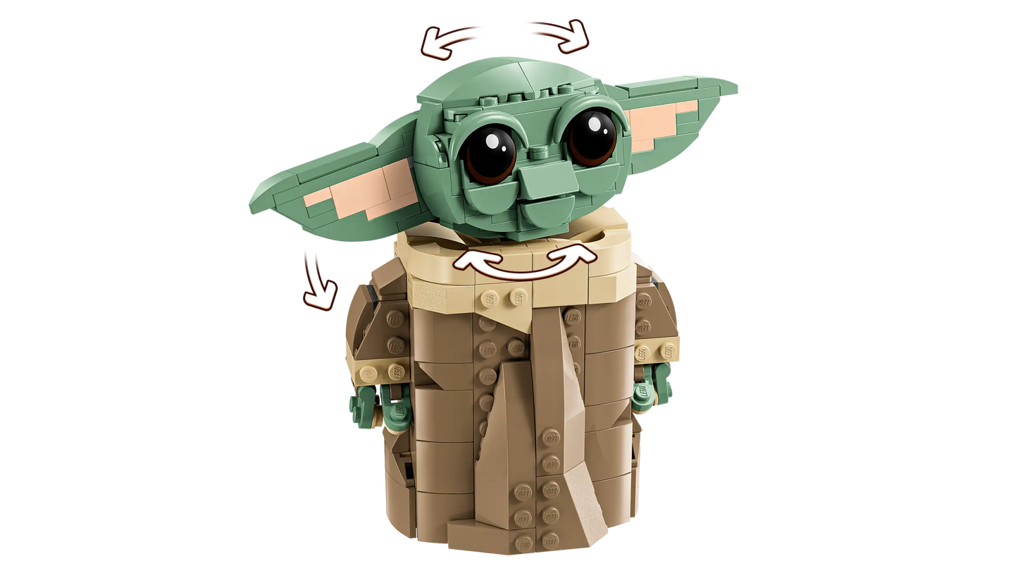 Compatible - 75403 - Grogu With Hover Pram - 1048 Pieces