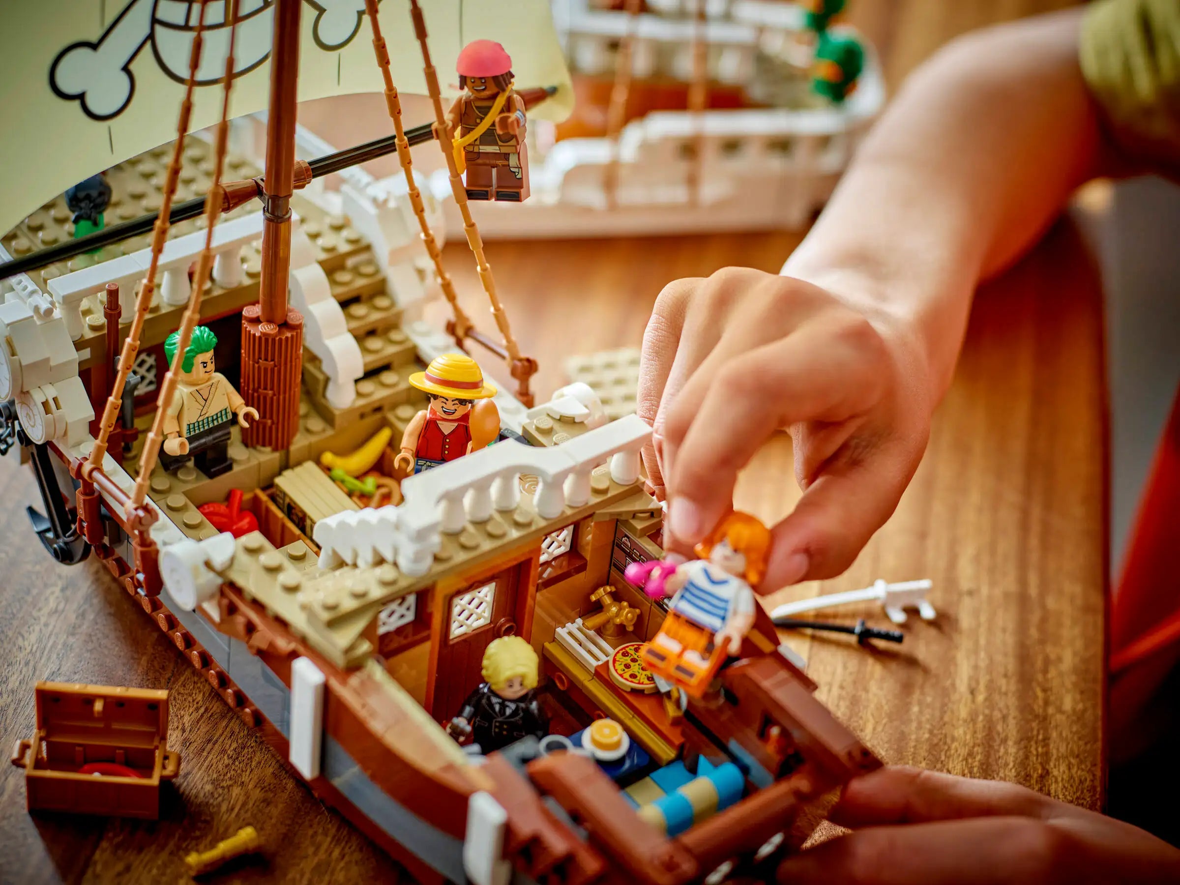 Compatible - One Piece - 75639 - The Going Merry Pirate Ship - 1376 Pieces