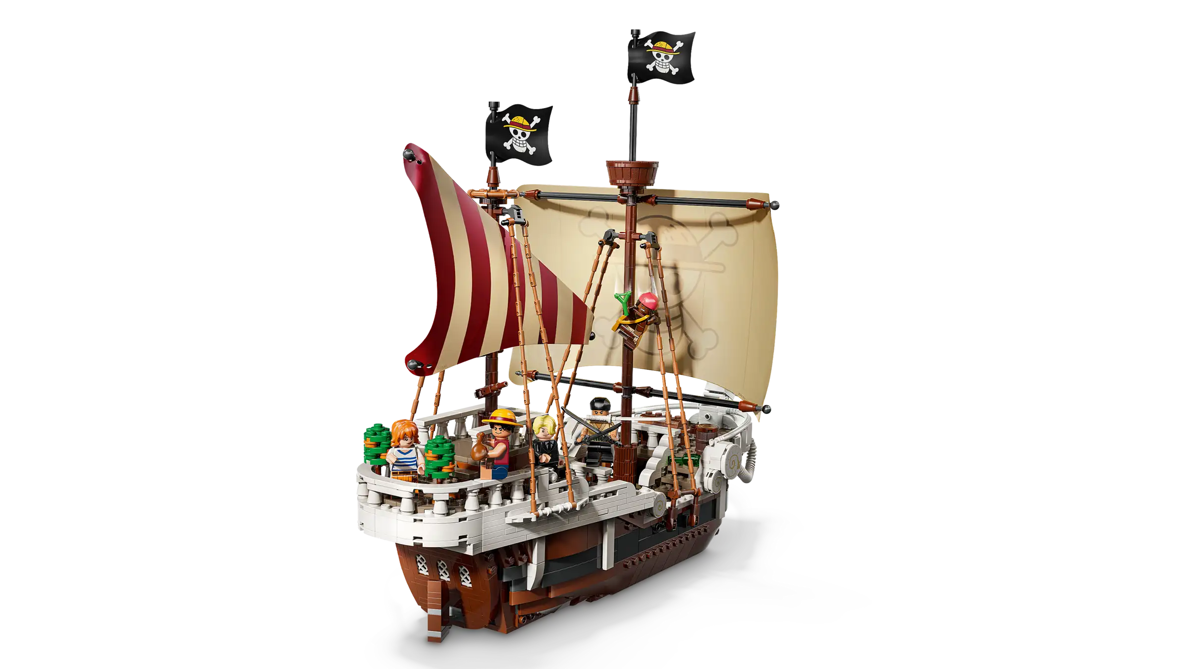 Compatible - One Piece - 75639 - The Going Merry Pirate Ship - 1376 Pieces