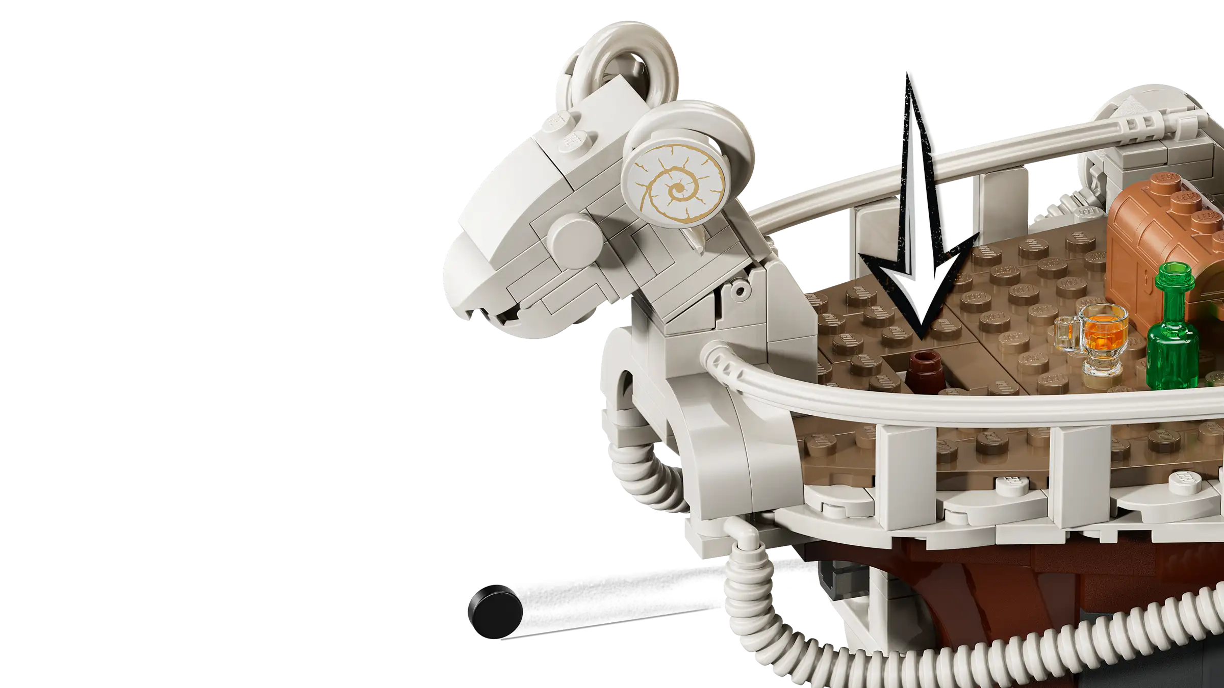 Compatible - One Piece - 75639 - The Going Merry Pirate Ship - 1376 Pieces