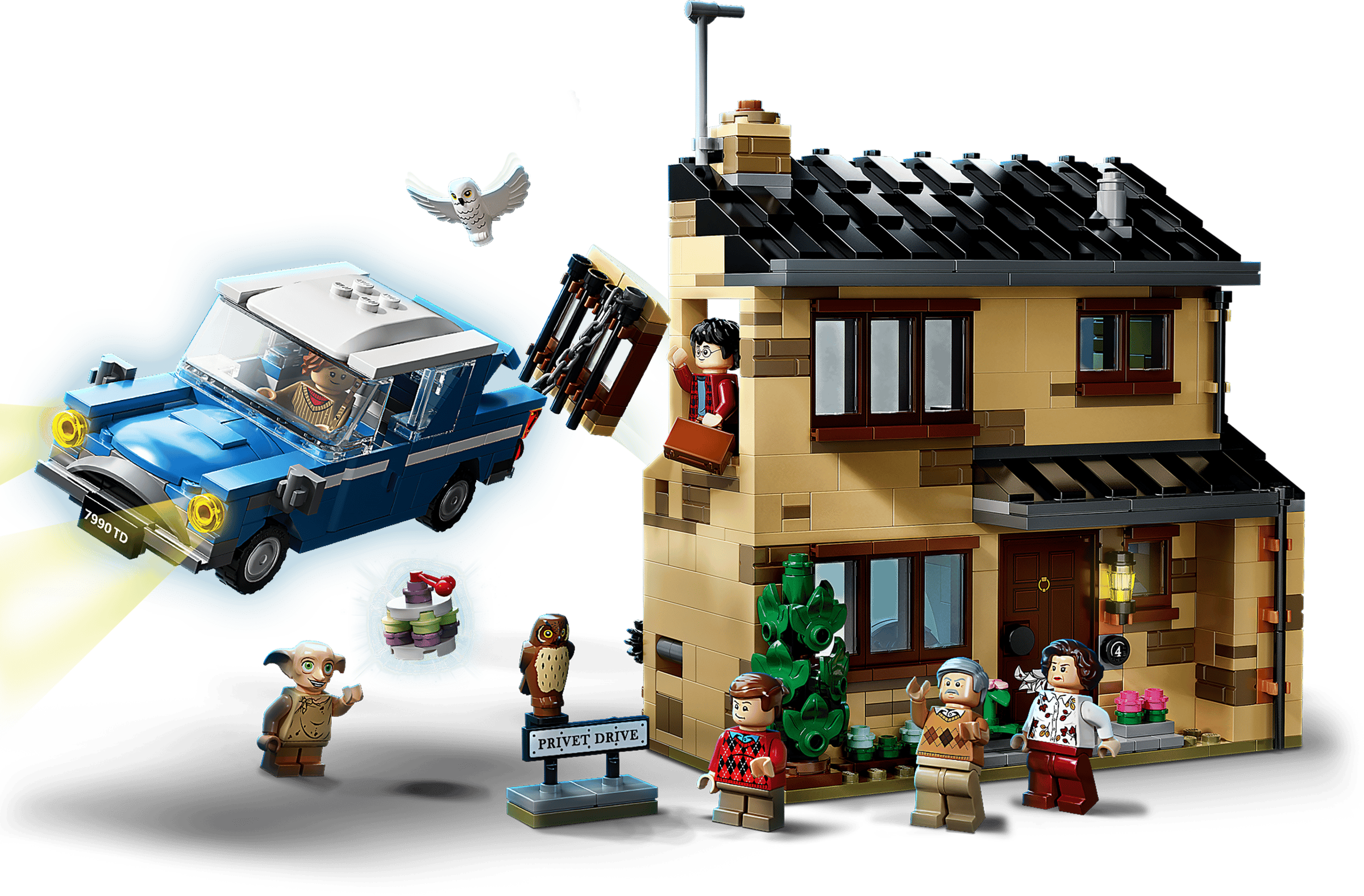 Compatible - Harry Potter - 75968 - 4 Privet Drive - 797 Pieces