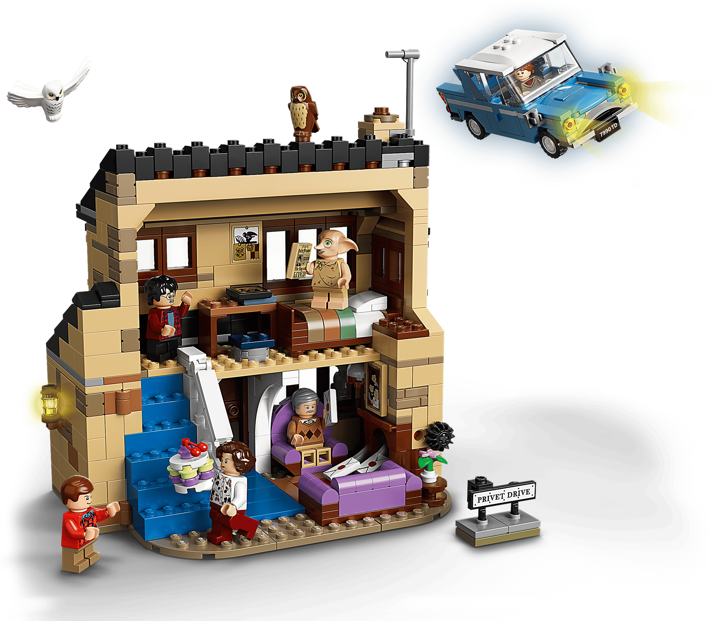 Compatible - Harry Potter - 75968 - 4 Privet Drive - 797 Pieces
