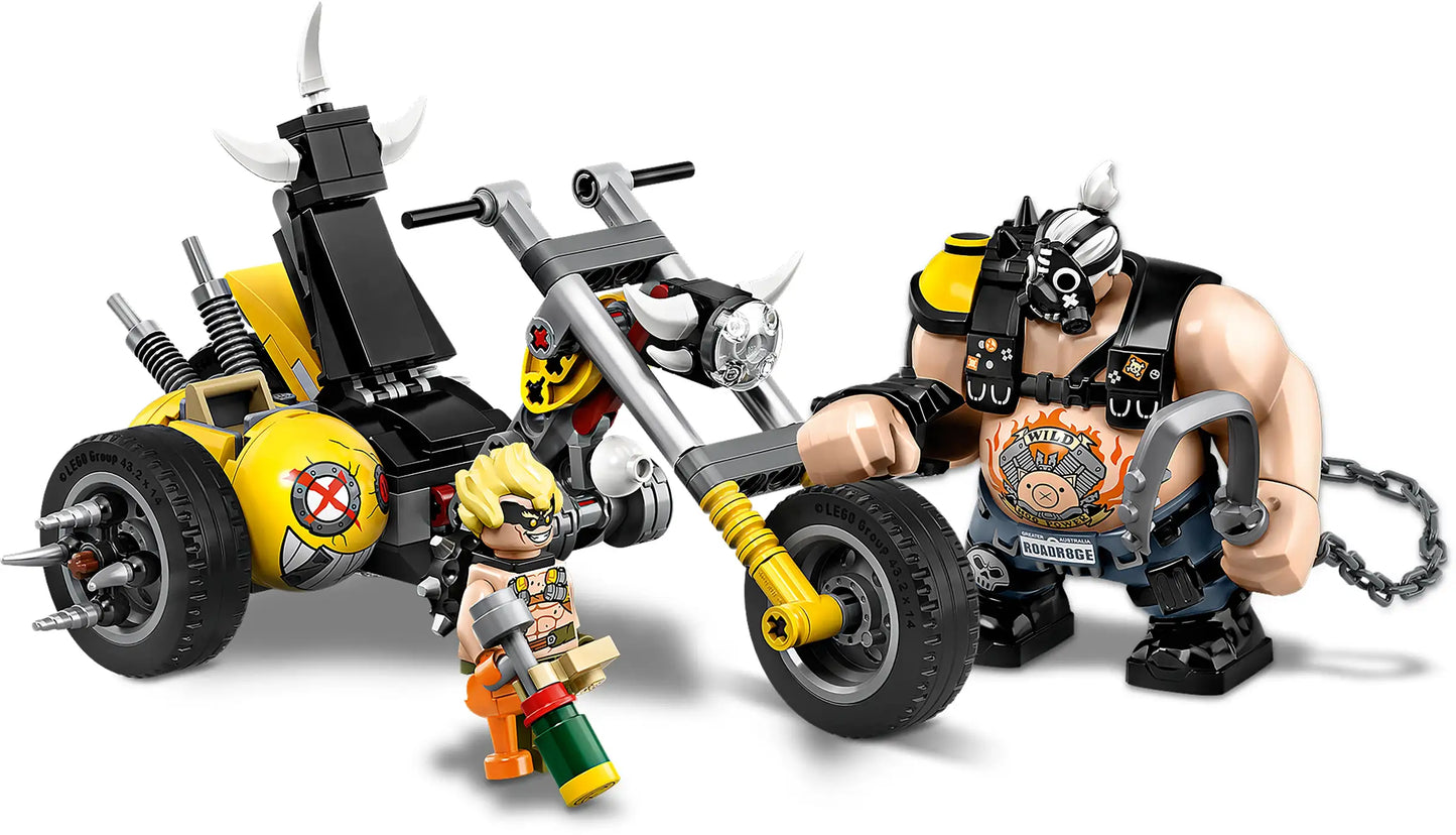Compatible - 75977 - Overwatch Series - Junkrat And Roadhog - 380 Pieces