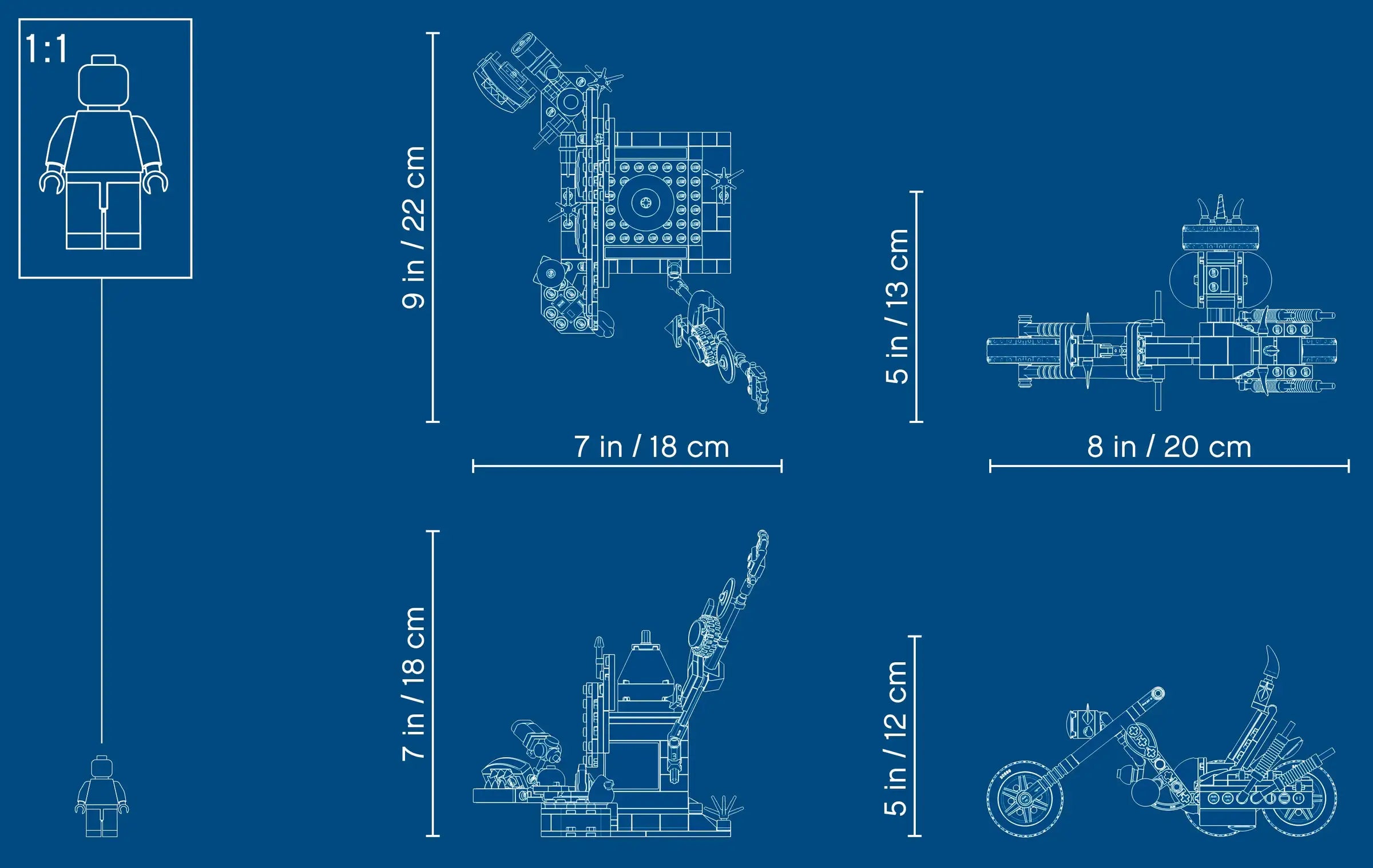 Compatible - Overwatch - 75977 - Junkrat And Roadhog - 380 Pieces