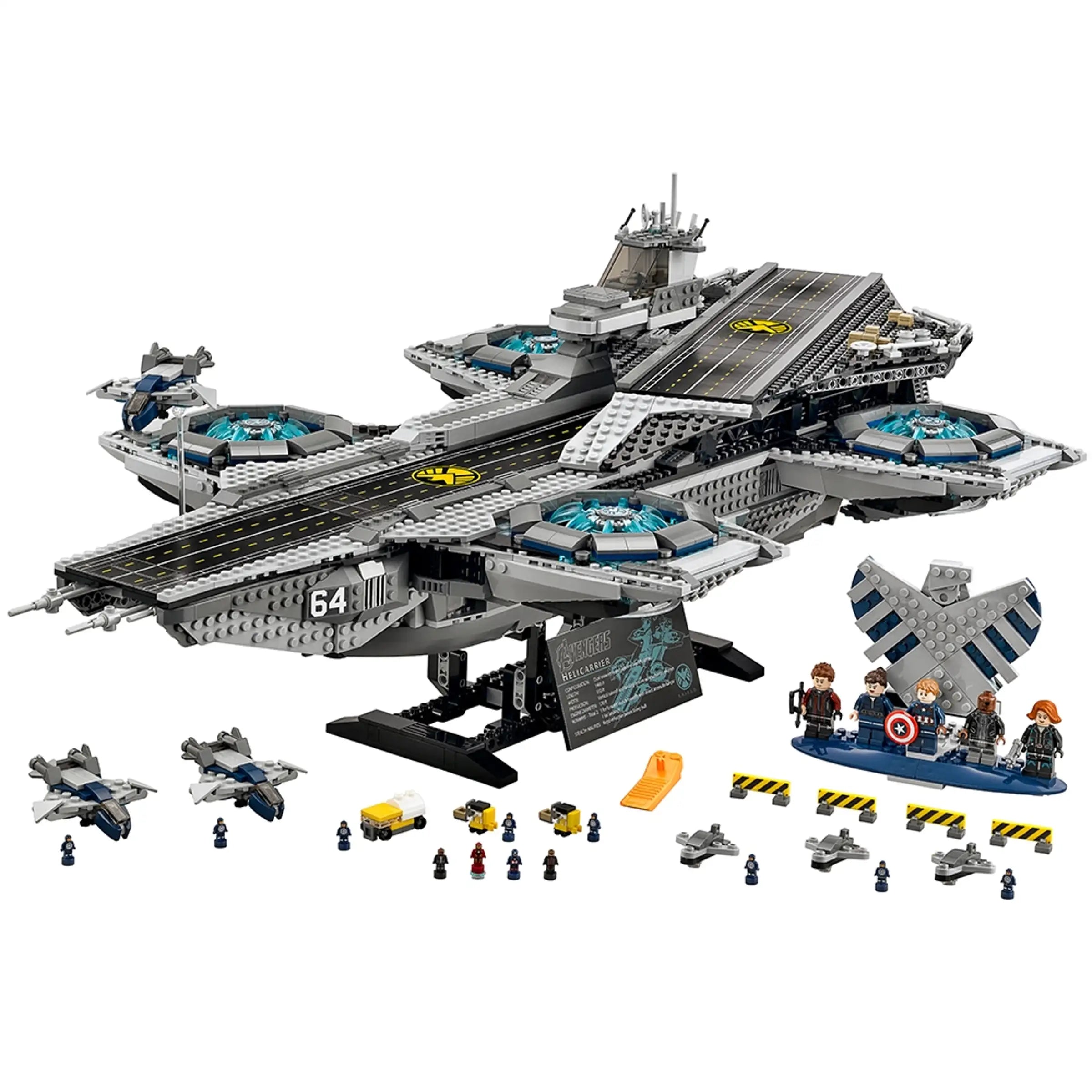 Compatible - Marvel - 76042 - The SHIELD Helicarrier - 2996 Pieces