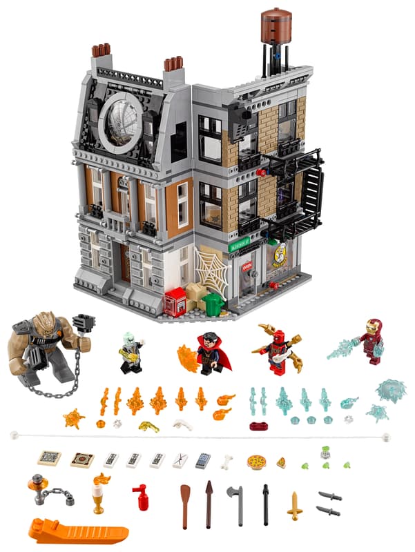 Compatible - Marvel - 76108 - Sanctum Sanctorum Showdown - 1004 Pieces