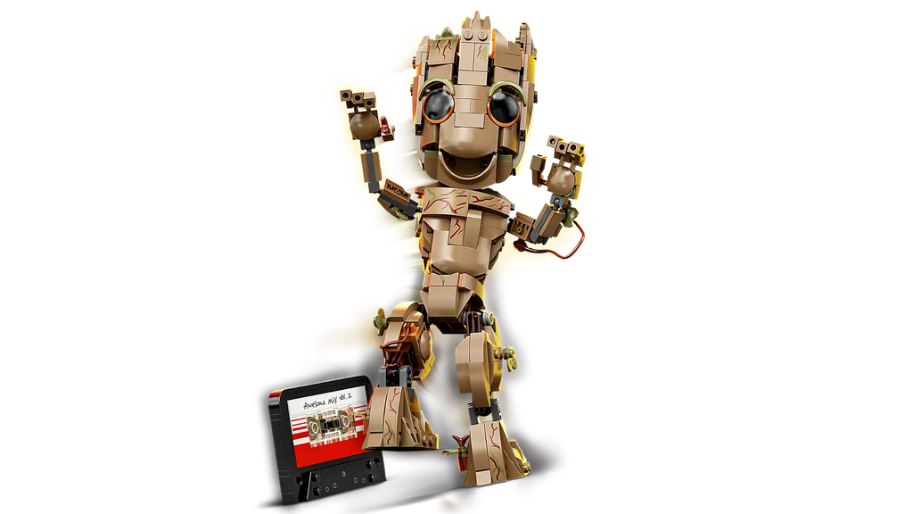 Compatible - Marvel - 76217 - I Am Groot - 476 Pieces