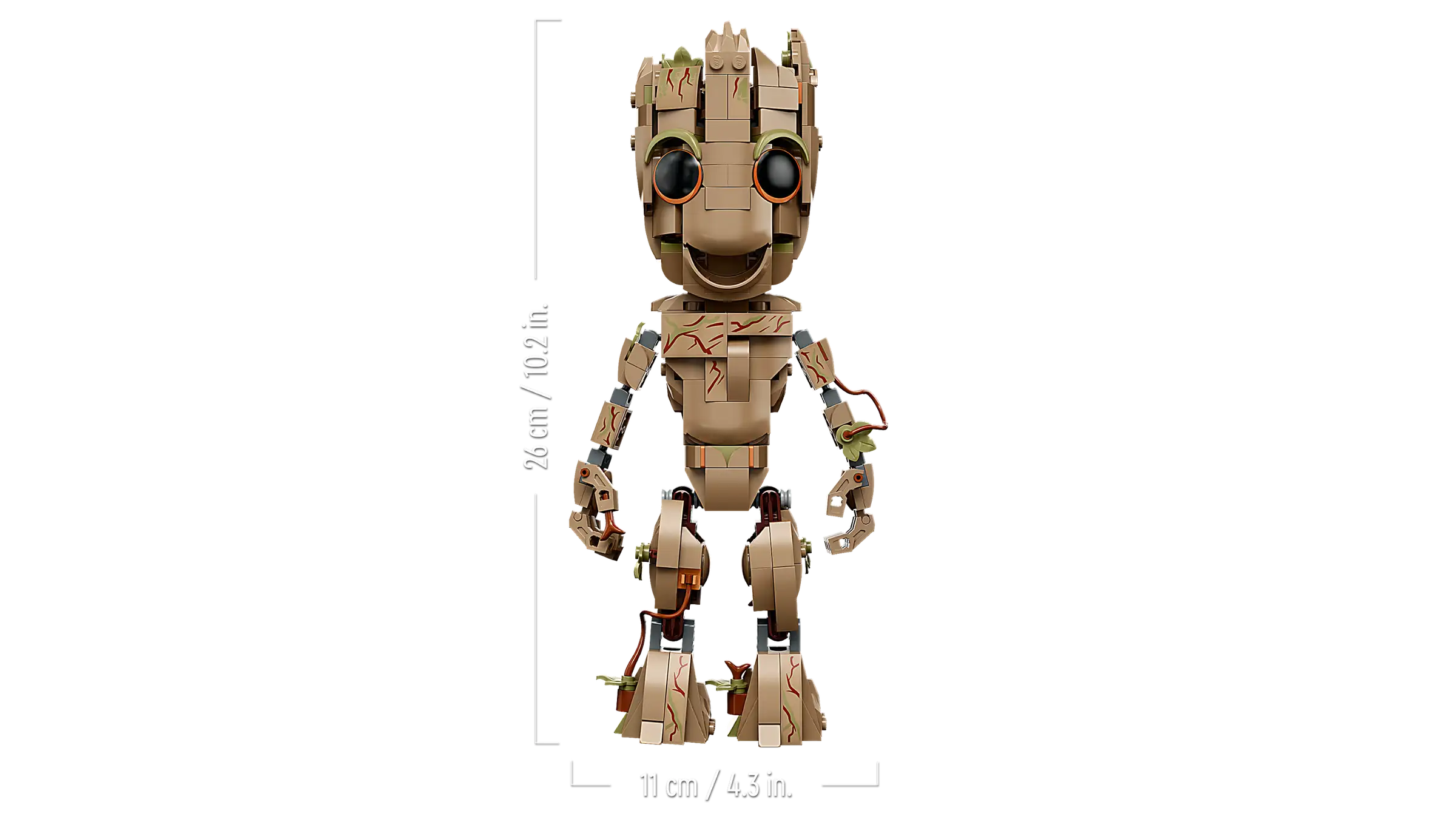 Compatible - Marvel - 76217 - I Am Groot - 476 Pieces (Group Order Discount Not Applicable)