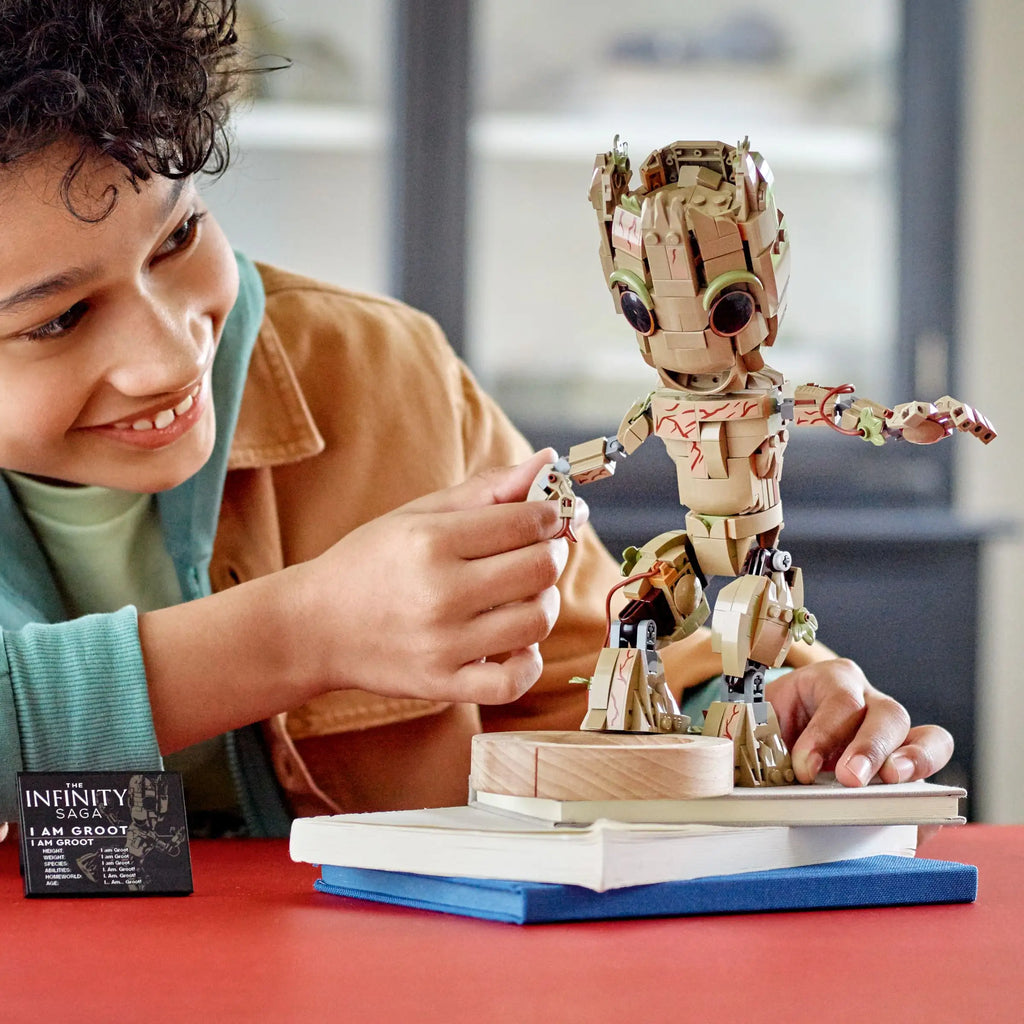 Compatible - Marvel - 76217 - I Am Groot - 476 Pieces