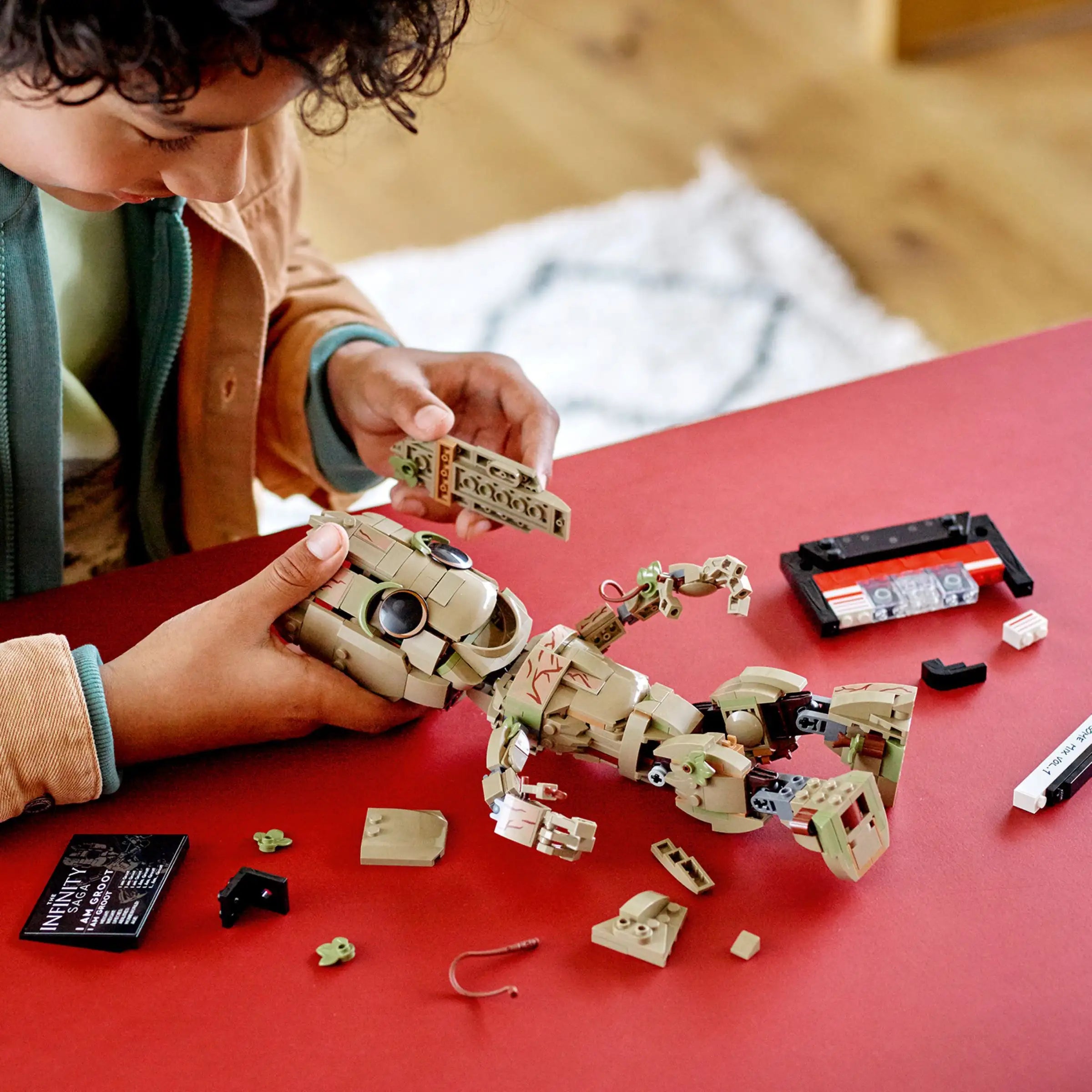 Compatible - Marvel - 76217 - I Am Groot - 476 Pieces (Group Order Discount Not Applicable)