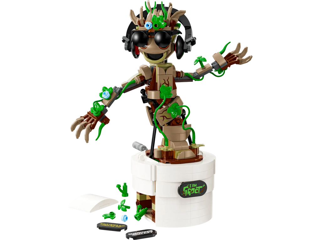 Compatible - Marvel - 76297 - Dancing Groot - 459 Pieces