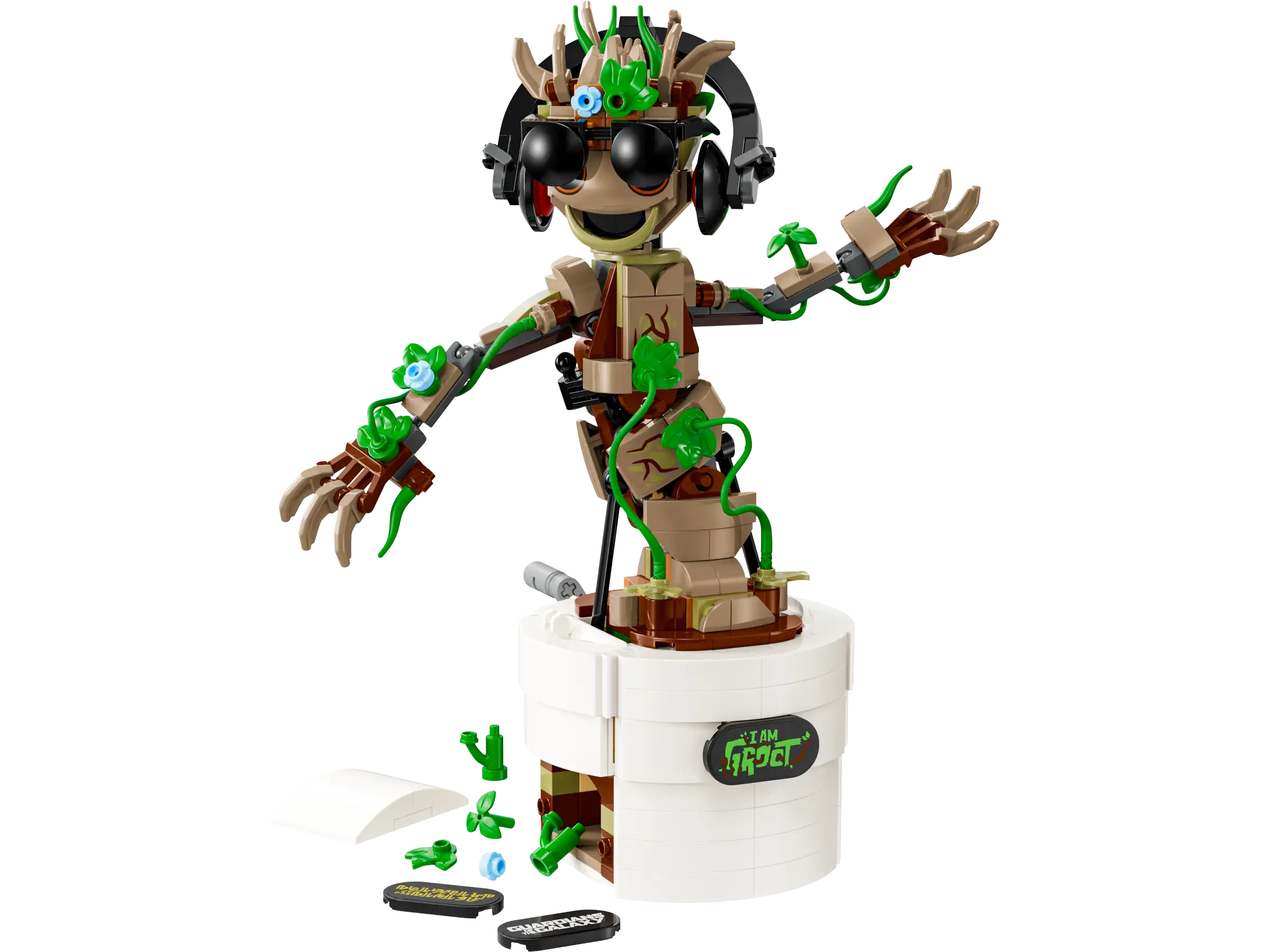 Compatible - Marvel - 76297 - Dancing Groot - 459 Pieces