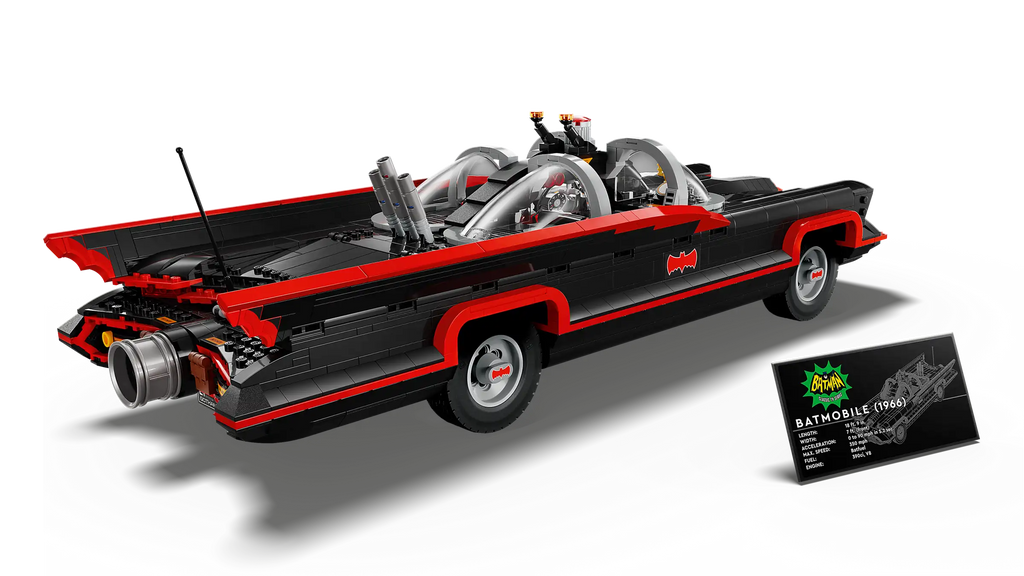 Compatible - Batman - 76328 - The Classic TV Series Batmobile - 1822 Pieces