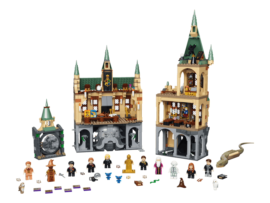 Compatible - Harry Potter - 76389 - Hogwarts Chamber of Secrets - 1176 Pieces