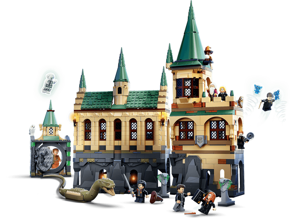 Compatible - Harry Potter - 76389 - Hogwarts Chamber of Secrets - 1176 Pieces