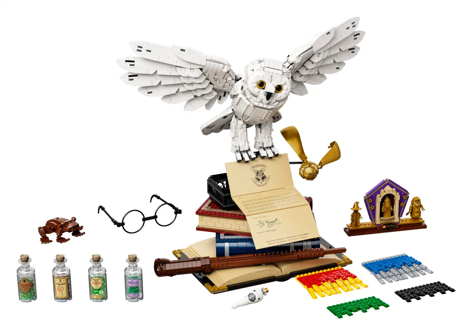 Compatible - Harry Potter - 76391 - Hogwarts Icons - Collector's Edition - 3010 Pieces