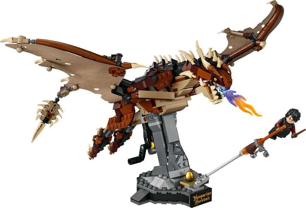 Compatible - Harry Potter - 76406 - The Hungarian Horntail Dragon - 671 Pieces