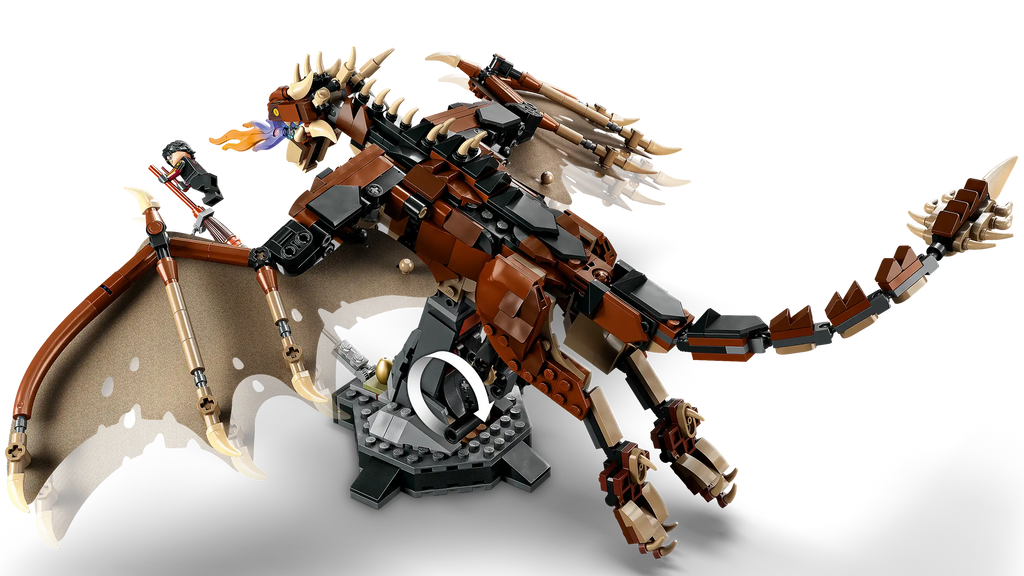 Compatible - Harry Potter - 76406 - The Hungarian Horntail Dragon - 671 Pieces