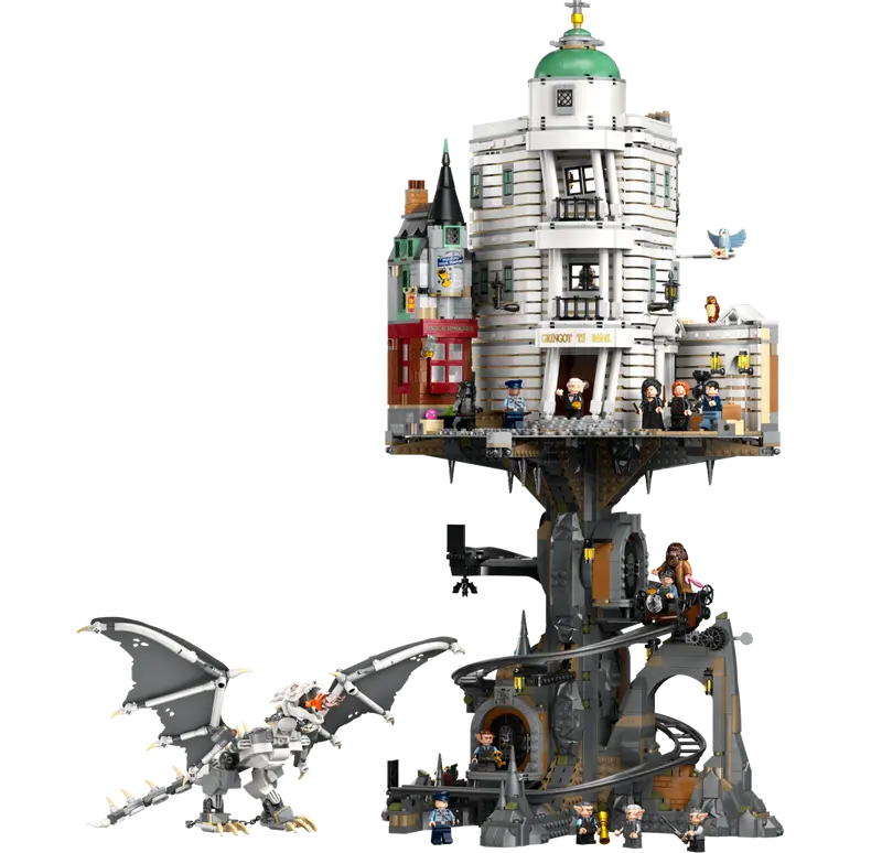 Compatible - 76417 - Harry Potter - Gringotts Wizarding Bank – 4801 Pieces (Group Order Discount Not Applicable)