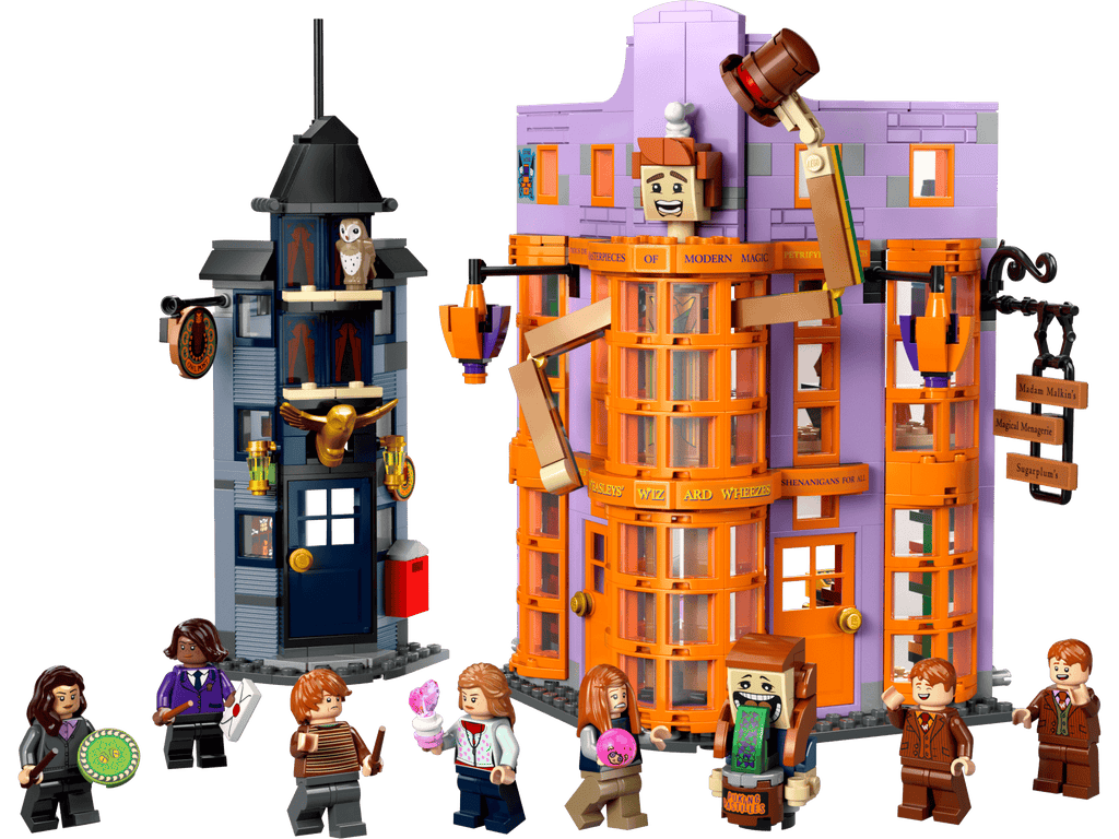 Compatible - 76422 - Harry Potter - Diagon Alley - Weasleys' Wizard Wheezes - 834 Pieces