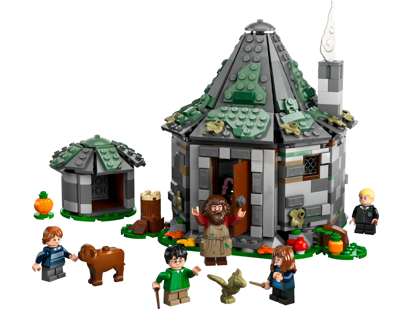 Compatible - 76428 - Harry Potter - Hagrid's Hut - An Unexpected Visit - 896 Pieces