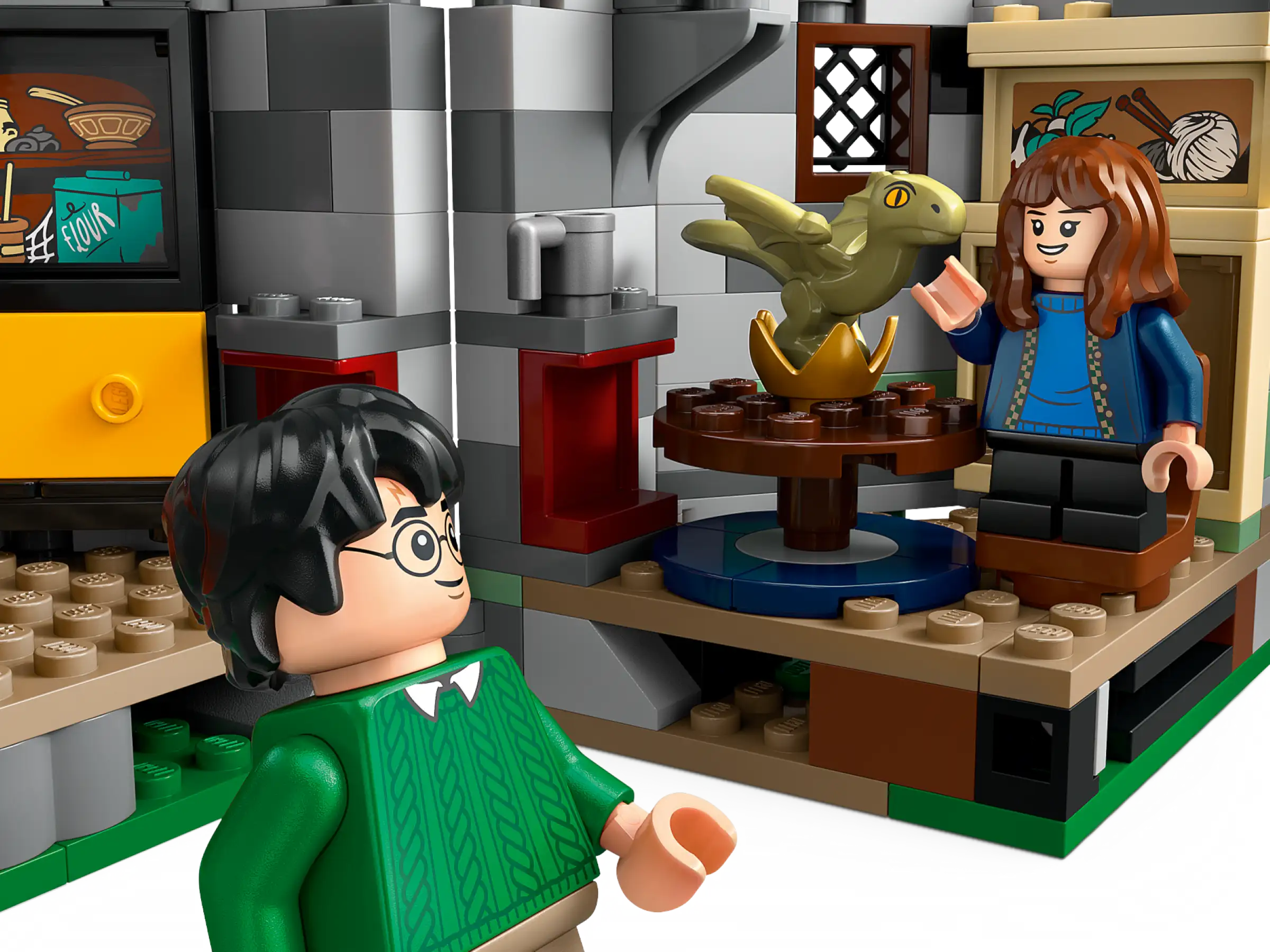 Compatible - Harry Potter - 76428 - Hagrid's Hut - An Unexpected Visit - 896 Pieces